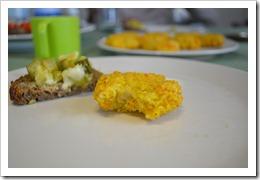 Crocchette di patate, miglio e zafferano Crocchette di patate, miglio e zafferano