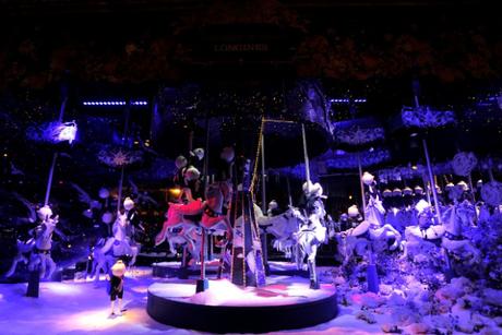 Printemps' Christmas window display.