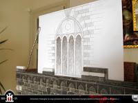 Costruzione 200: Finestre del piano nobile (2) - arcate delle quadrifore