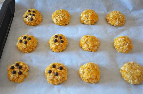 Biscotti alla zucca e fiocchi d’avena