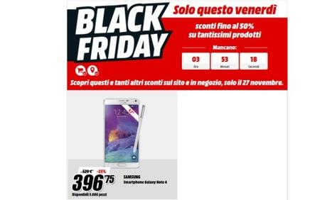 Black Friday Mediaworld.it