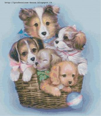 Schema a punto croce: Quadretto_6 Schema a punto croce: Quadretto_6