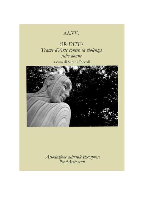 Or-Dite. Suggestioni di Cristina Bove sull’antologia contro la violenza sulle donne il golem femmina