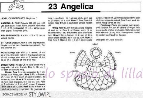 Collezione di angeli all'uncinetto con schemi / Crochet angels collection, free charts