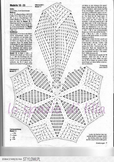 Collezione di angeli all'uncinetto con schemi / Crochet angels collection, free charts