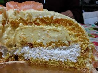 Torta delizia al mandarino.