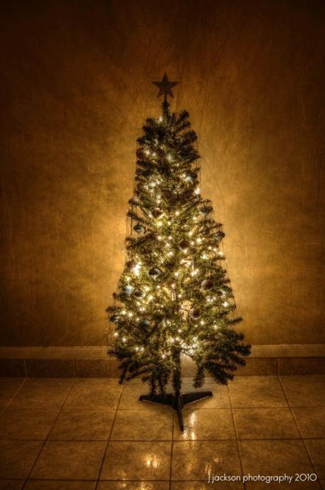 fotografare albero di natale