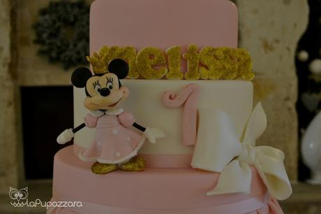 Allestimento Compleanno Minnie Rosa e Oro