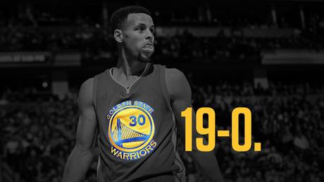 Golden State Warriors 19-0 - © 2015 twitter/espnstatsinfo