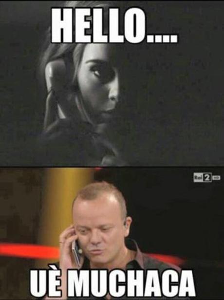 Hello, e la depre di Adele ci fa la giornata Hello, e la depre di Adele ci fa la giornata
