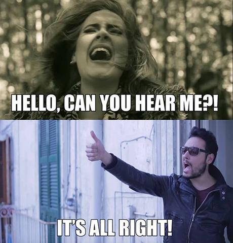 Hello, e la depre di Adele ci fa la giornata Hello, e la depre di Adele ci fa la giornata