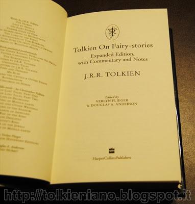 On Fairy-stories di Tolkien curato da Verlyn Flieger e Douglas A. Anderson, edizione rilegata 2008