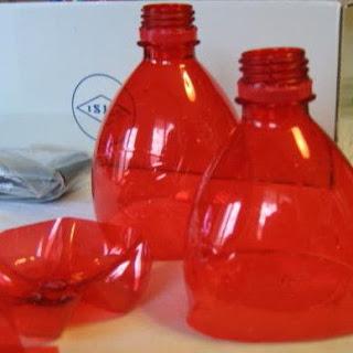 Addobbi in plastica riciclata,semplici semplici-ALBERELLI.STELLE DI NATALE Addobbi in plastica riciclata,semplici semplici-ALBERELLI.STELLE DI NATALE