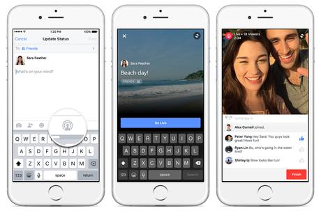 E Facebook primeggerà anche con i Live Video streaming facebook-live-video-streaming-mobile