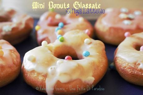 Mini Donut Glassate Senza Lattosio E Chissà ...