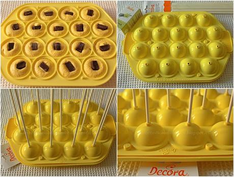 Cake pop arcobaleno con aroma alla vaniglia Cake pop arcobaleno con aroma alla vaniglia