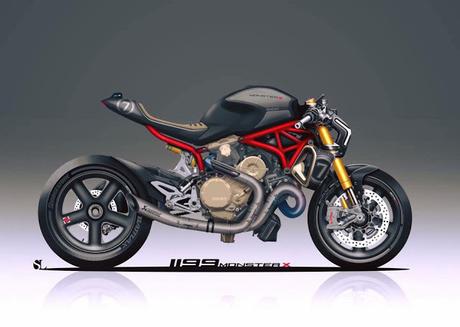 Design Corner - Ducati 1199 Monster X