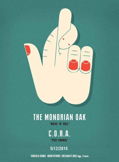 Dicembre 2015 – gennaio 2016 al Circolo Dong di Recanati mondrian