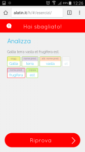 Alatin: la rivoluzione per lo studio del latino Screenshot 4