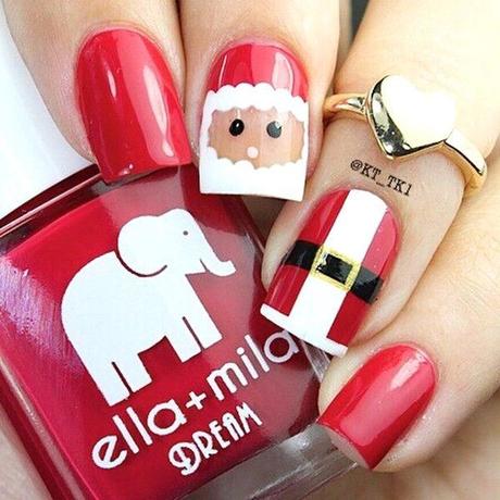 MANI IN FESTA ….. santa-claus-christmas-nails-2015