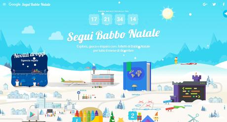 Babbo Natale e la vera storia di Google Santa Tracker Natale GoogleSantaTracker