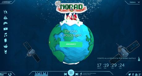 Babbo Natale e la vera storia di Google Santa Tracker NORADTracksSanta Natale