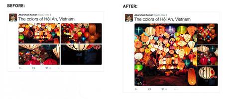 Twitter, nuovo layout per immagini ora in modalità estesa twitter layout immagini 1