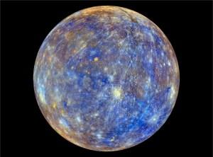Mercurio fotografato dalla sonda Messenger della NASA