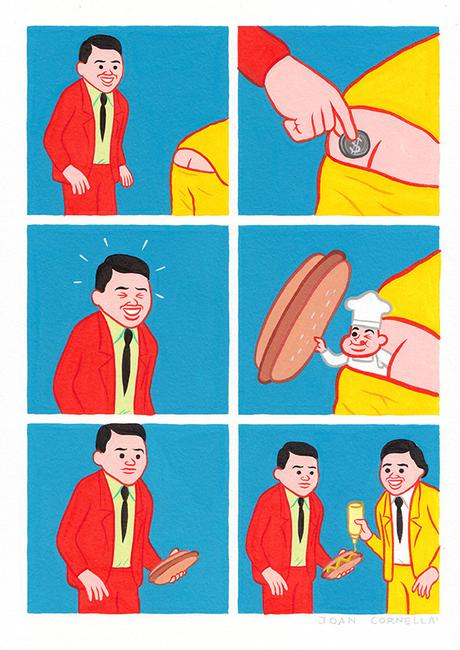 ILLUSTRAZIONE: Le vignette di Joan Cornellà ILLUSTRAZIONE: Le vignette di Joan Cornellà