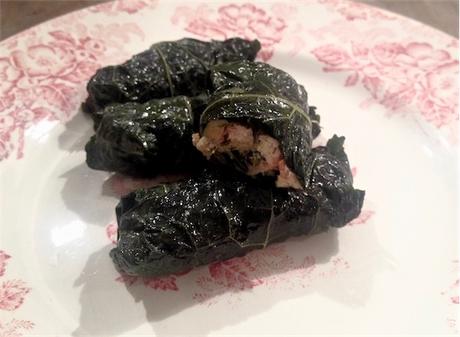 Involtini di sarde in cavolo nero