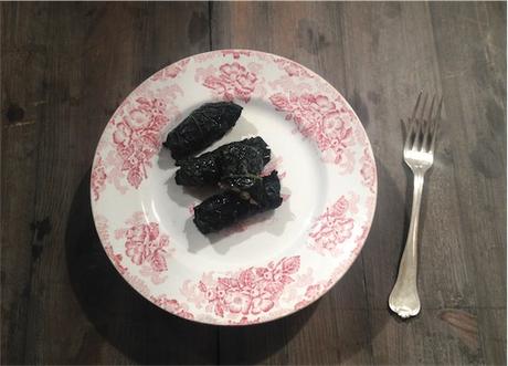 Involtini di sarde in cavolo nero