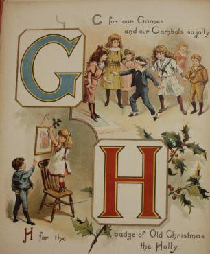 The ABC of a Victorian Christmas.