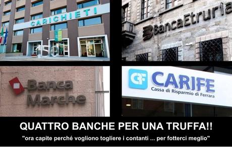 Carne da macello, ecco come hanno trattato i piccoli risparmiatori! Carne da macello, ecco come hanno trattato i piccoli risparmiatori!