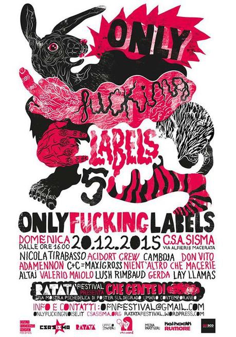 Domenica 20 dicembre torna Onlyfuckinglabels a Macerata Domenica 20 dicembre torna Onlyfuckinglabels a Macerata