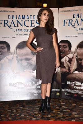 SILVIA D'AMICO IN TRUSSARDI PER L'ANTEPRIMA DI CHIAMATEMI FRANCESCO - IL PAPA DELLA GENTE SILVIA D'AMICO IN TRUSSARDI PER L'ANTEPRIMA DI CHIAMATEMI FRANCESCO - IL PAPA DELLA GENTE