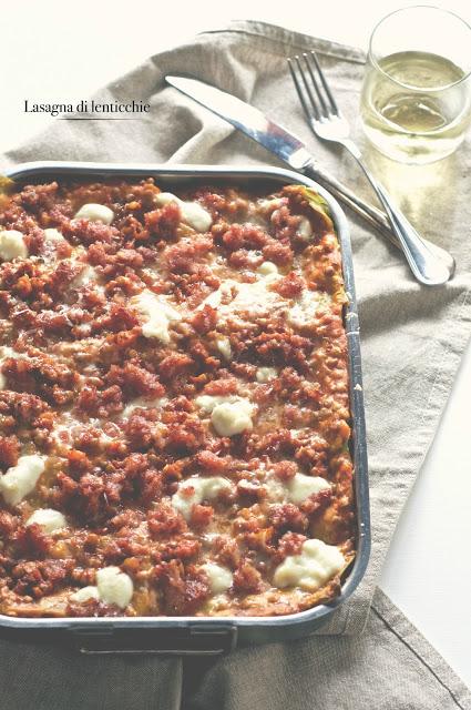 Lasagne di lenticchie Lasagne di lenticchie