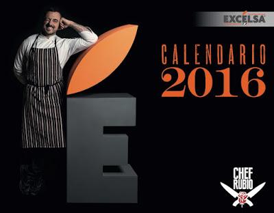 Chef Rubio, ecco il suo primo calendario per Excelsa 2016