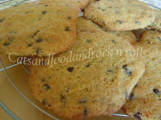 Cookie piccanti all'arancia e gocce di cioccolata