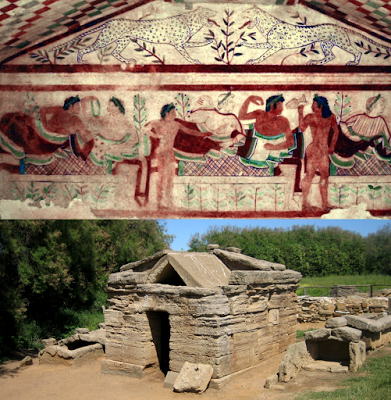 Archeologia. Origini, organizzazione sociale e arte funeraria degli Etruschi.