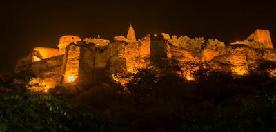 Jaipur di notte