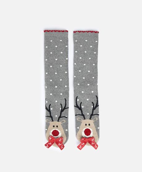 oysho reindeer calze