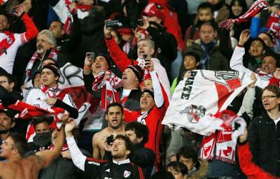 (VIDEO)River Plate fans celebrate victory vs Sanfrecce Hiroshima in FIFA Club World Cup semifinal