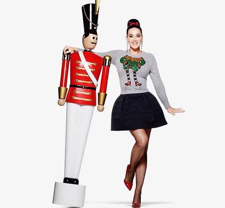 Katy Perry e la Holiday Collection di H&M