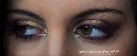 Make-up festivo | Gold and Violet