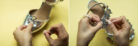 Scarpe Fai da Te per Natale! Un nuovo e luccicante tutorial - DIY - Scarpe Fai da Te per Natale! Un nuovo e luccicante tutorial - DIY -