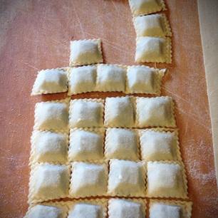 Ravioli di magro alla ligure