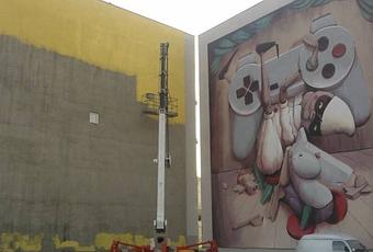 Nuovo Murales A Ponticelli La Street Art Di Napoli Come Esempio Di