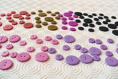 Bottoni in fimo per scrapbooking e cardmaking - Buttons for scrapbooking and cardmaking