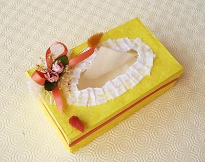 Video Tutorial: Come realizzare e decorare un porta fazzoletti - How to make a tissue holder