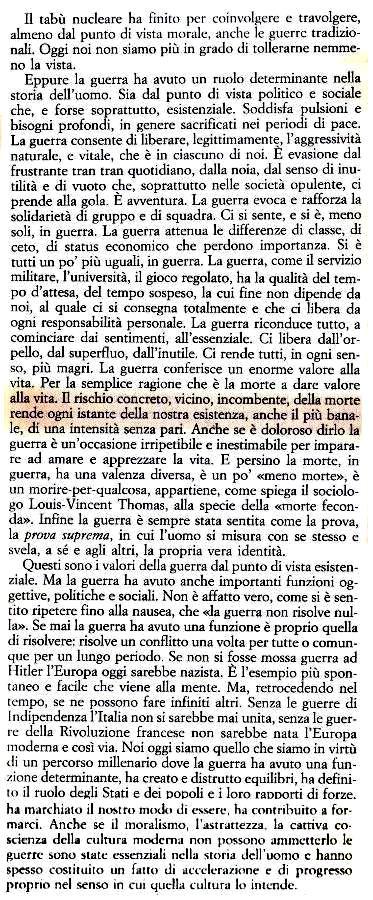 “Per ragioni di principio”